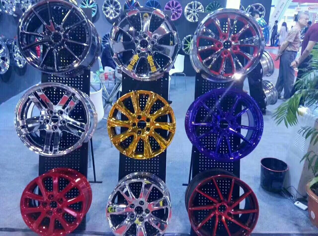 轮毂镀膜样品